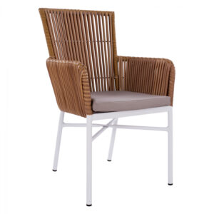 ΠΟΛΥΘΡΟΝΑ ΑΛΟΥΜΙΝΙΟΥ COMBRERIA HM5298.01 ΜΠΕΖ ΜΕ ΜΑΞΙΛΑΡΙ 57x60x90 cm