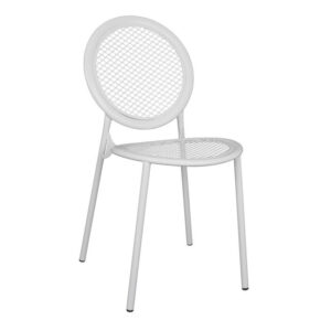 ΚΑΡΕΚΛΑ ΜΕΤΑΛΛΙΚΗ VERANDA ΛΕΥΚΗ 42