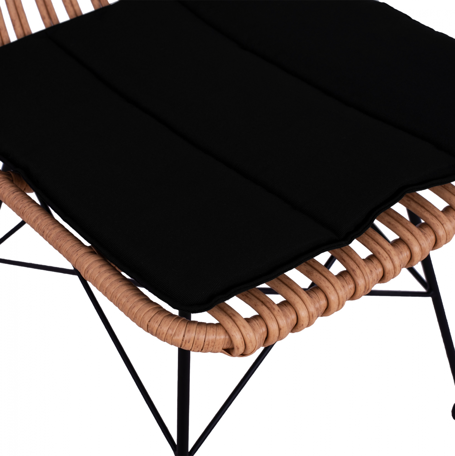 ΚΑΡΕΚΛΑ ΜΕΤΑΛΛΙΚΗ ΜΕ ΜΑΞΙΛΑΡΙ ALLEGRA HM5451 ΜΕ WICKER ΜΠΕΖ 47x58x84,5Υ εκ. - Image 8