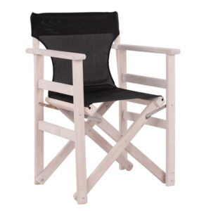 ΚΑΡΕΚΛΑ ΣΚΗΝΟΘΕΤΗ ΝΑΞΟΣ ΕΜΠΟΤ.ΛΕΥΚΗ ΜΕ PVC ΜΑΥΡΟ HM10247.05