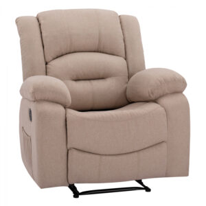 ΠΟΛΥΘΡΟΝΑ RELAX ΥΦΑΣΜΑ ΜΠΕΖ ΜΕ ΜΗΧΑΝΙΣΜΟ MASSAGE HM8317.12 90x90-154x100 εκ.