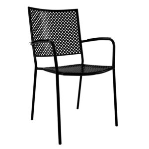 ΠΟΛΥΘΡΟΝΑ ΜΕΤΑΛΛΙΚΗ EASY ΜΑΥΡΗ 56x62x90 εκ. HM5103.10