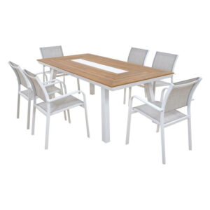 ΣΕΤ ΤΡΑΠΕΖΑΡΙΑΣ 7ΤΜΧ ΣΕ ΛΕΥΚΟ ΧΡΩΜΑ HM5236.01