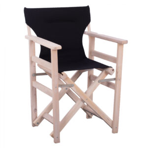 ΠΟΛΥΘΡΟΝΑ ΣΚΗΝΟΘΕΤΗ ΛΗΜΝΟΣ CHALK FINISH ΛΕΥΚΗ ΜΕ ΚΑΡΑΒΟΠΑΝΟ ΜΑΥΡΟ HM11519.02 58x48x88 εκ.