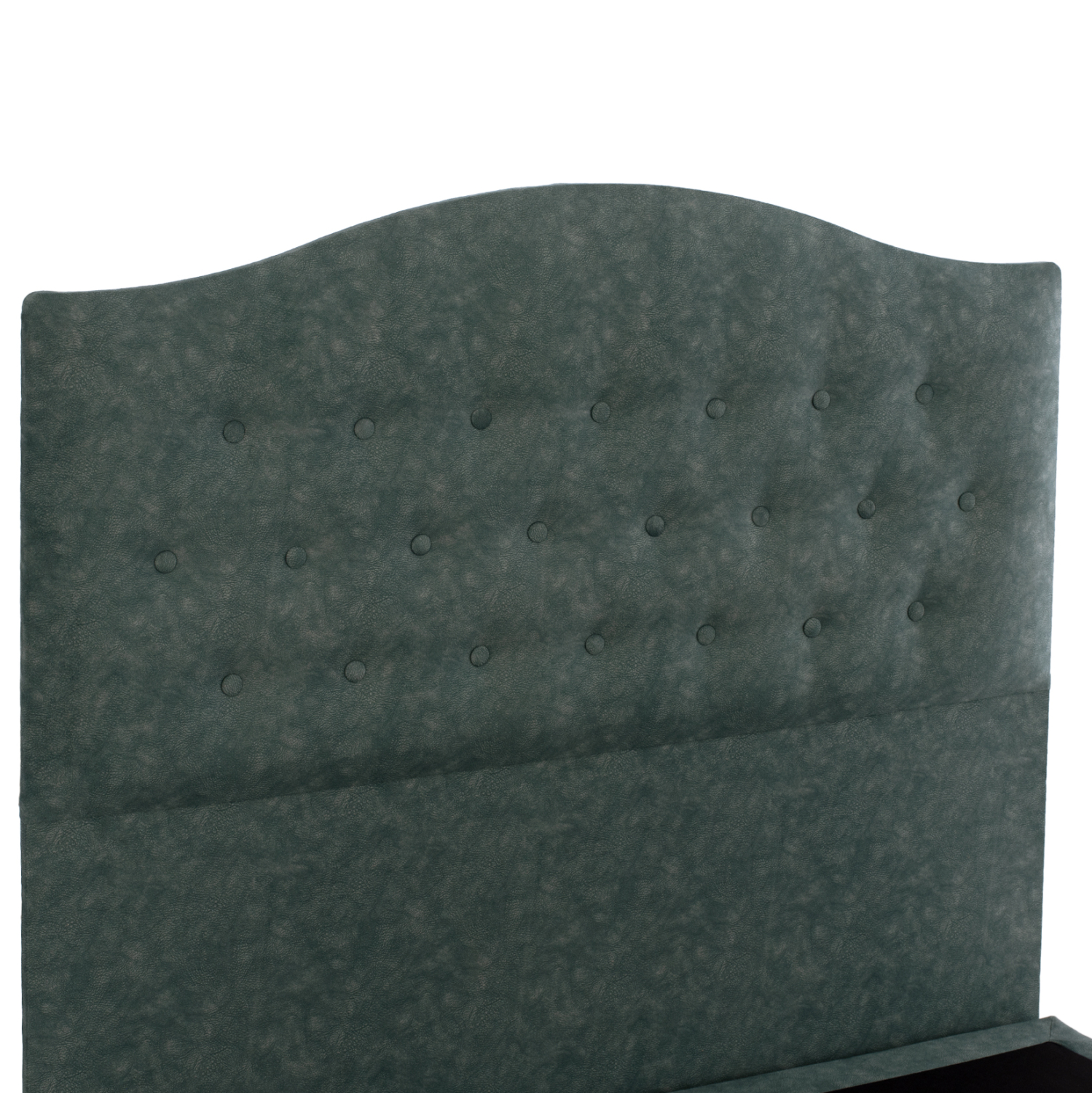 ΚΡΕΒΑΤΙ MALENA ΑΠΟ ΠΡΑΣΙΝΟ ΥΦΑΣΜΑ τύπου NUBUCK, HM647.27 ΓΙΑ ΣΤΡΩΜΑ 120x200 εκ. - Image 6