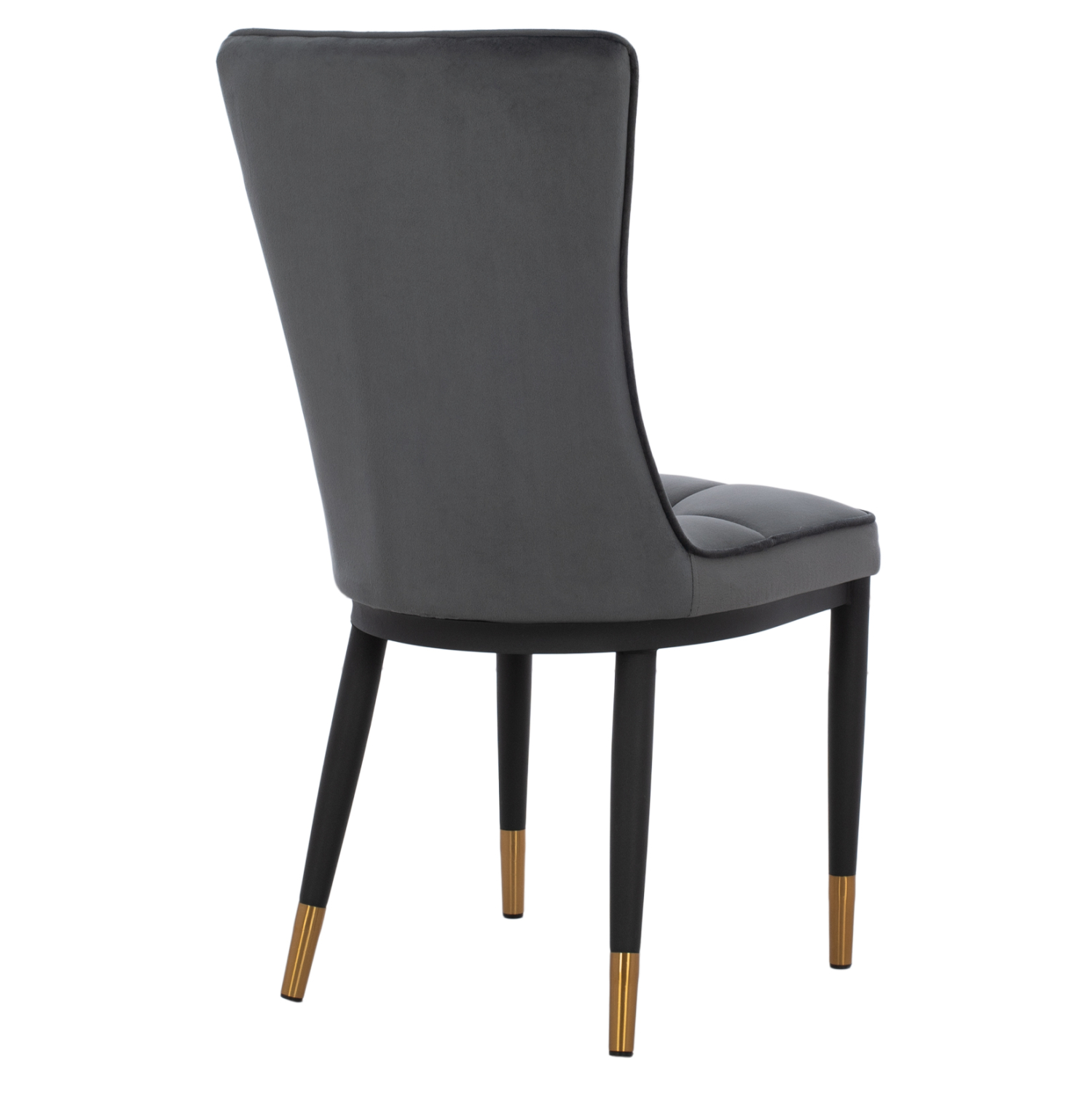 ΚΑΡΕΚΛΑ SAMMY ΜΕ ΓΚΡΙ ΒΕΛΟΥΔΟ & ΜΑΥΡΟ ΜΕΤΑΛΛΙΚΟ ΣΚΕΛΕΤΟ HM8722.01 47x52x95 εκ. - Image 5