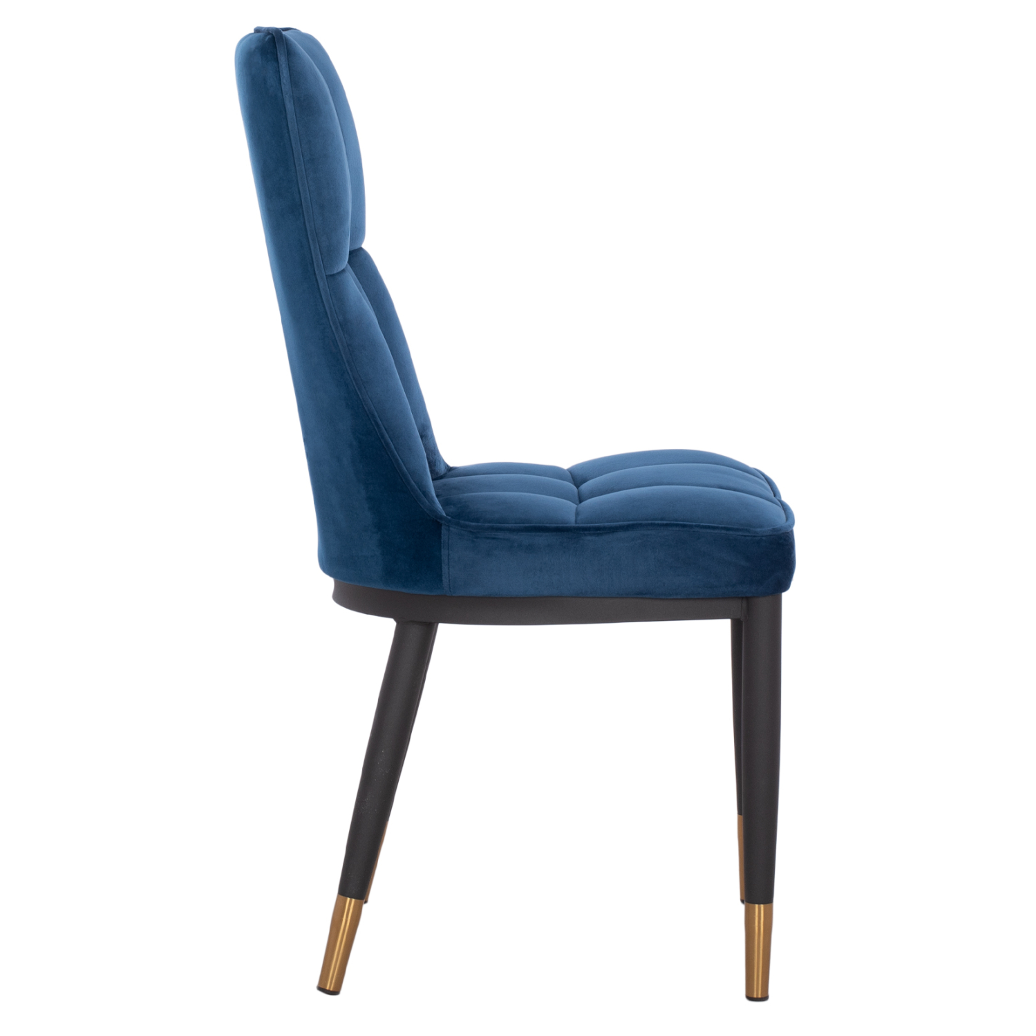 ΚΑΡΕΚΛΑ SAMMY ΜΕ ΜΠΛΕ ΒΕΛΟΥΔΟ & ΜΑΥΡΟ ΜΕΤΑΛΛΙΚΟ ΣΚΕΛΕΤΟ HM8722.08 47x52x95 εκ. - Image 4