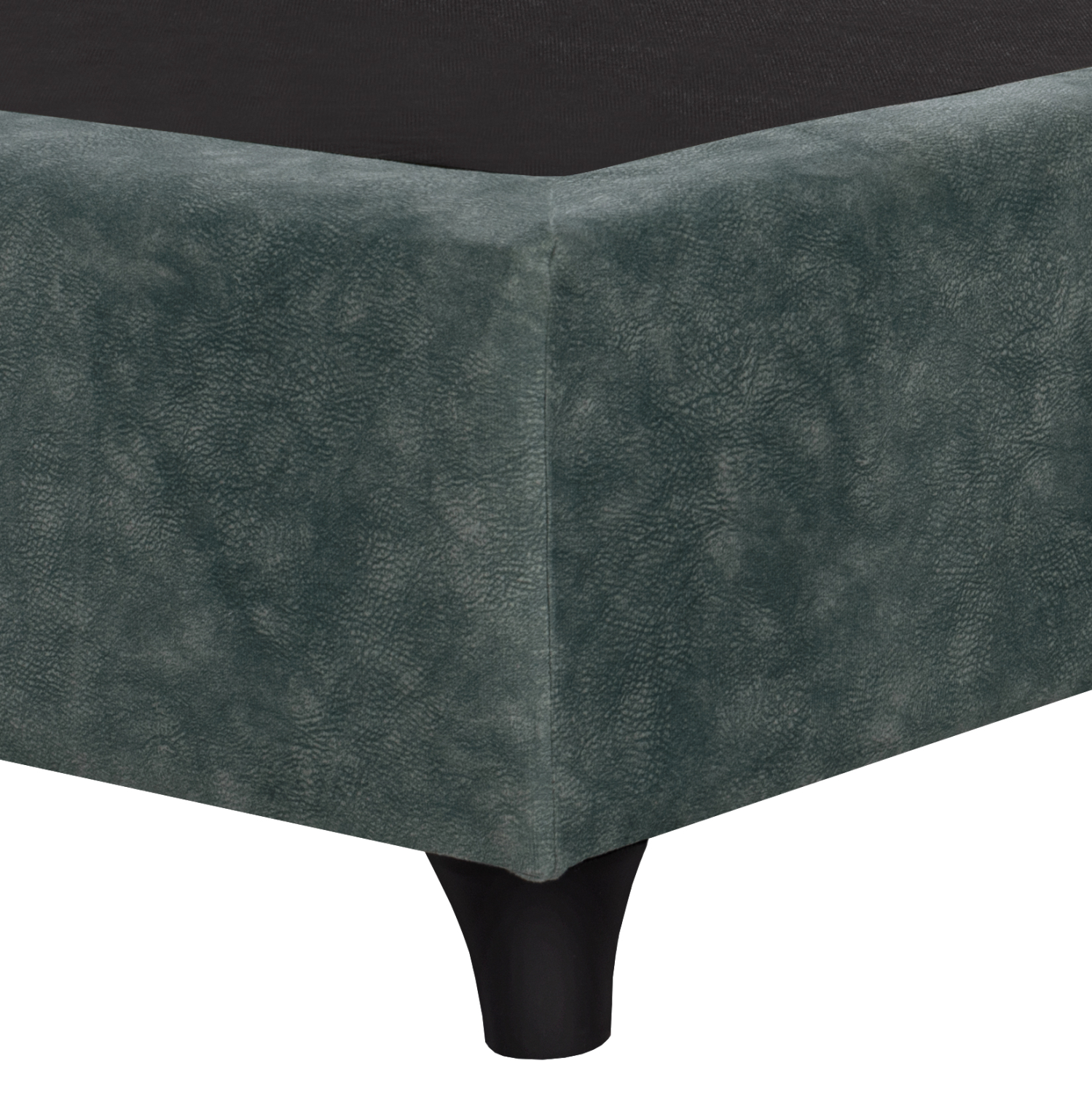 ΚΡΕΒΑΤΙ MALENA ΑΠΟ ΠΡΑΣΙΝΟ ΥΦΑΣΜΑ Τ. NUBUK HM651.27 ΓΙΑ ΣΤΡΩΜΑ 90x200 εκ. - Image 5