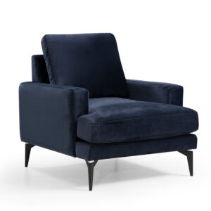 ΠΟΛΥΘΡΟΝΑ JOANIE NAVY BLUE HM3224.14 80x88x90 εκ.