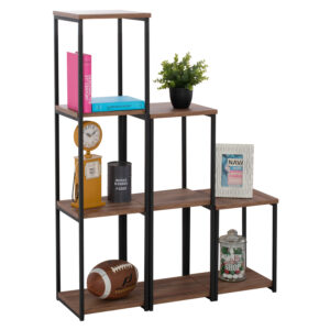 ΡΑΦΙΕΡΕΣ ΣΕΤ 3 ΤΕΜΑΧΙΩΝ DUKE ΚΑΡΥΔΙ ΜΕ ΜΑΥΡΟ ΜΕΤΑΛΛΙΚΟ ΣΚΕΛΕΤΟ HM9137 91x30x122 εκ.