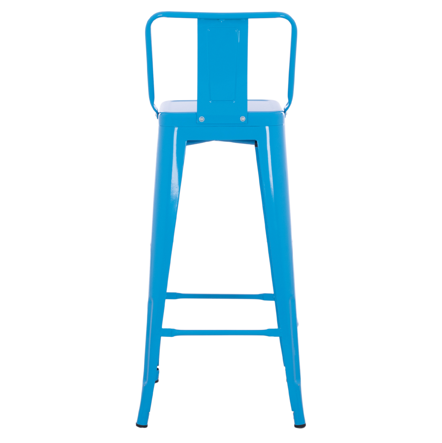 ΣΚΑΜΠΟ BAR ΜΕΤΑΛΛΙΚΟ MELITA ME ΠΛΑΤΗ ΜΠΛΕ HM8643.08 43Χ43Χ100εκ. - Image 6