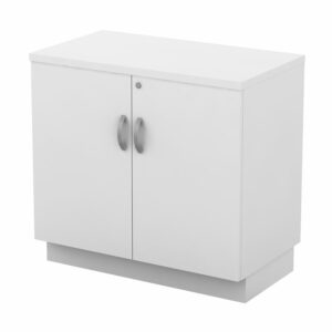 ΝΤΟΥΛΑΠΙ Χαμηλό Γραφείου Δίφυλλο με 2 Ράφια