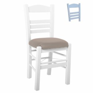 ΣΙΦΝΟΣ Καρέκλα Οξιά Βαφή Εμποτισμού Λάκα Γκρι