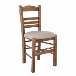 ΣΙΦΝΟΣ Καρέκλα Οξιά Βαφή Εμποτισμού Καρυδί