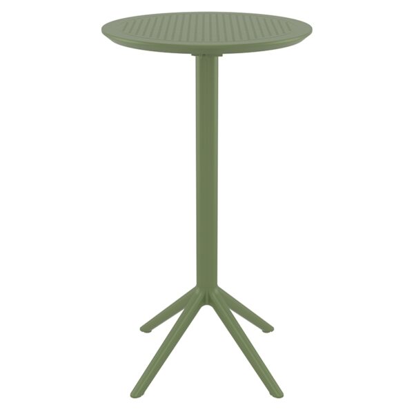 SKY OLIVE GREEN BAR Φ60Χ108εκ.ΠΤΥΣ/ΝΟ ΤΡΑΠ. ΠΟΛ/ΝΙΟΥ