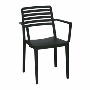 NOLA Πολυθρόνα Τραπεζαρίας Κήπου Στοιβαζόμενη