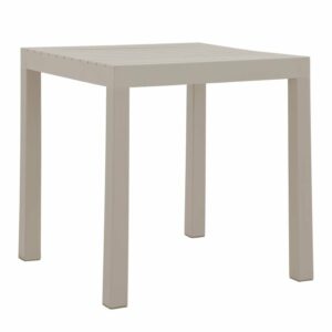 DALTON Τραπέζι Κήπου-Βεράντας Μέταλλο Βαφή Γκρι