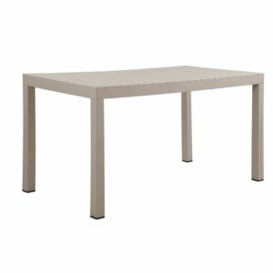 DALTON Τραπέζι Κήπου-Βεράντας Μέταλλο Βαφή Γκρι