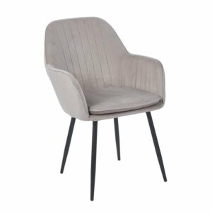 VALERY Πολυθρόνα Μέταλλο Βαφή Μαύρο