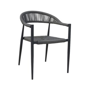 VALERIA GREY/GREY ΠΟΛ/ΝΑ ΑΛΟΥΜΙΝΙΟΥ 57Χ57Χ78εκ.